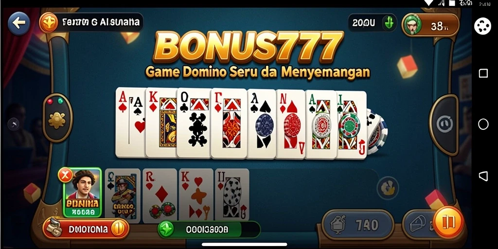 Gameplay seru BONUS777 dengan unsur interaksi sosial.