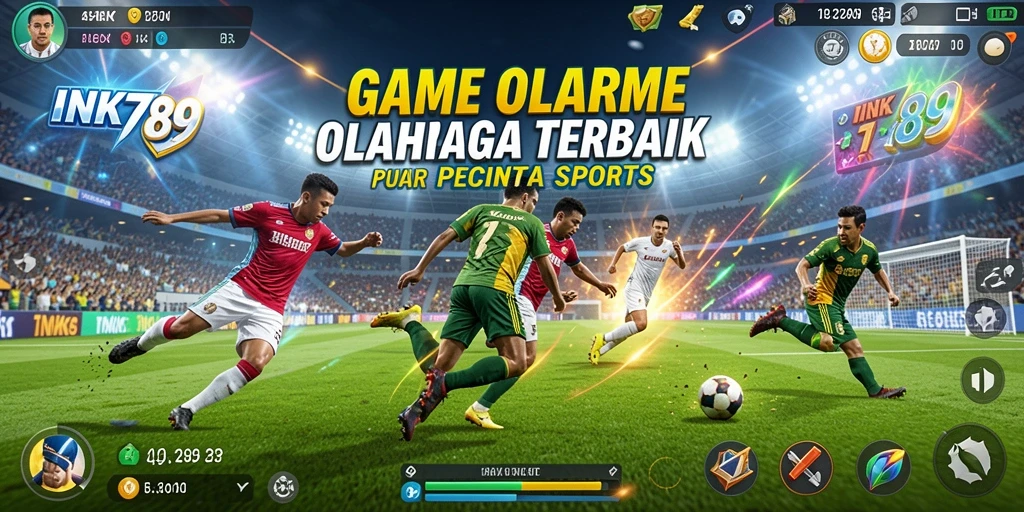 Tampilan menakjubkan dari gameplay olahraga dalam INK789.