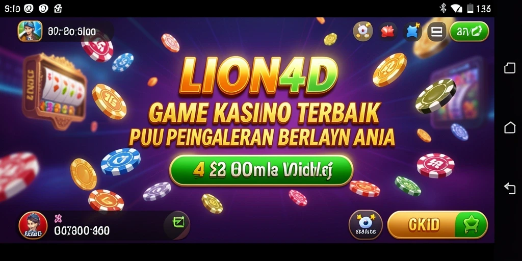 Tampilan menarik dari gameplay LION4D yang mengasyikkan.
