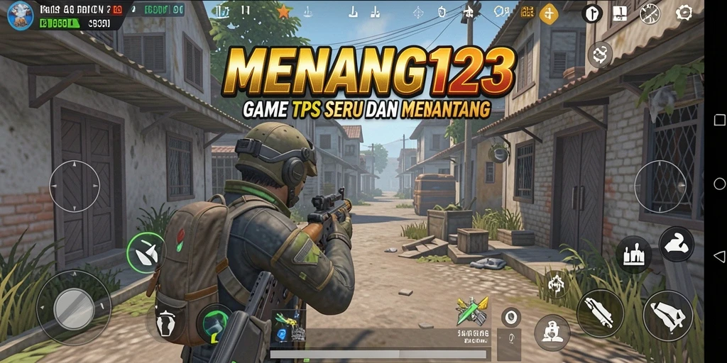 Screenshot gameplay TPS MENANG123 yang mendebarkan dan penuh aksi.