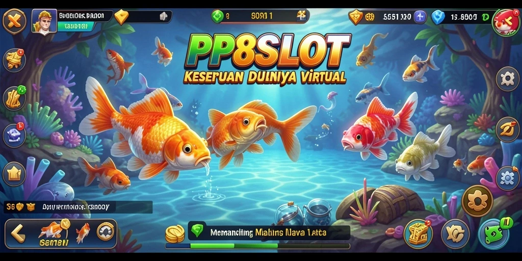 Tampilan gameplay memancing yang seru di PP8SLOT.