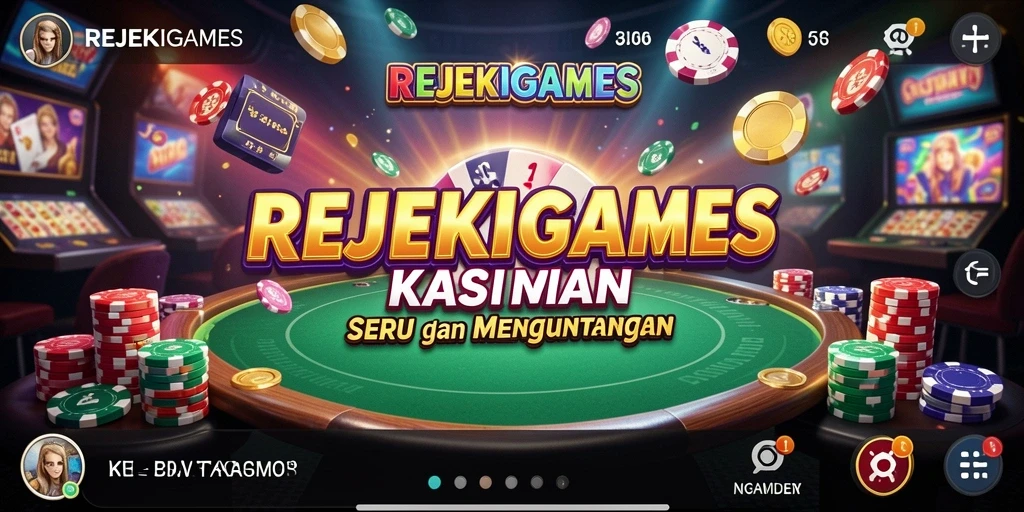 Tampilan menarik gameplay Kasino di REJEKIGAMES.