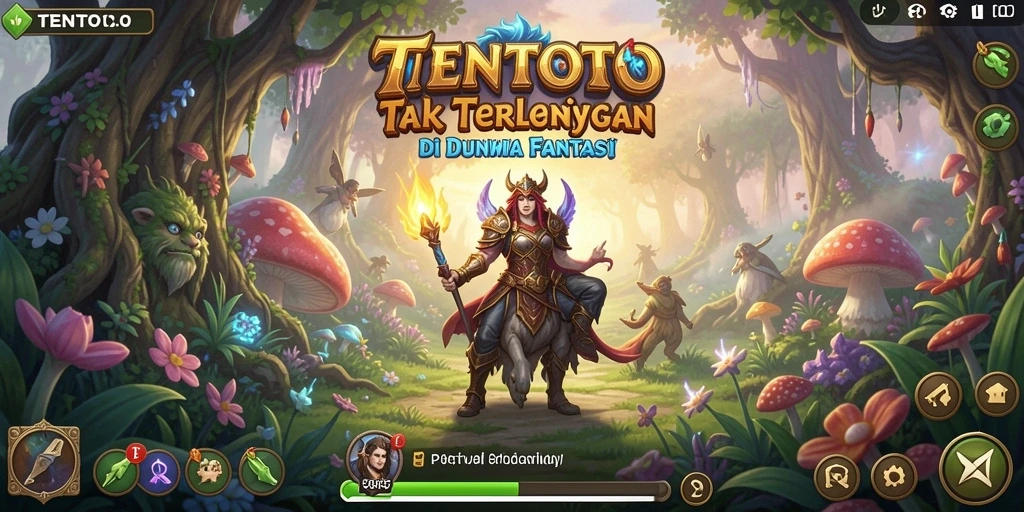 Screenshot gameplay TENTOTO menampilkan aksi petualangan seru.